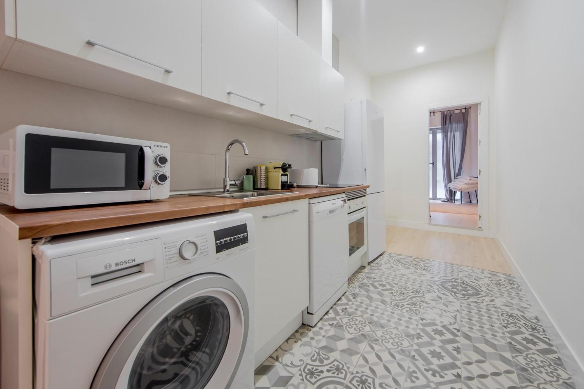 Apartament Nuevo Apt Para 7 Pax En Malasana - Gran Via E1 Madryt Zewnętrze zdjęcie