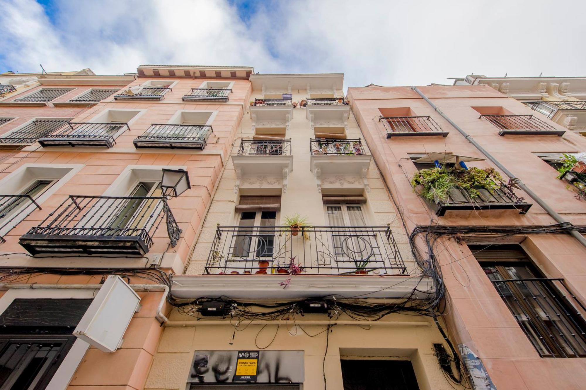 Apartament Nuevo Apt Para 7 Pax En Malasana - Gran Via E1 Madryt Zewnętrze zdjęcie