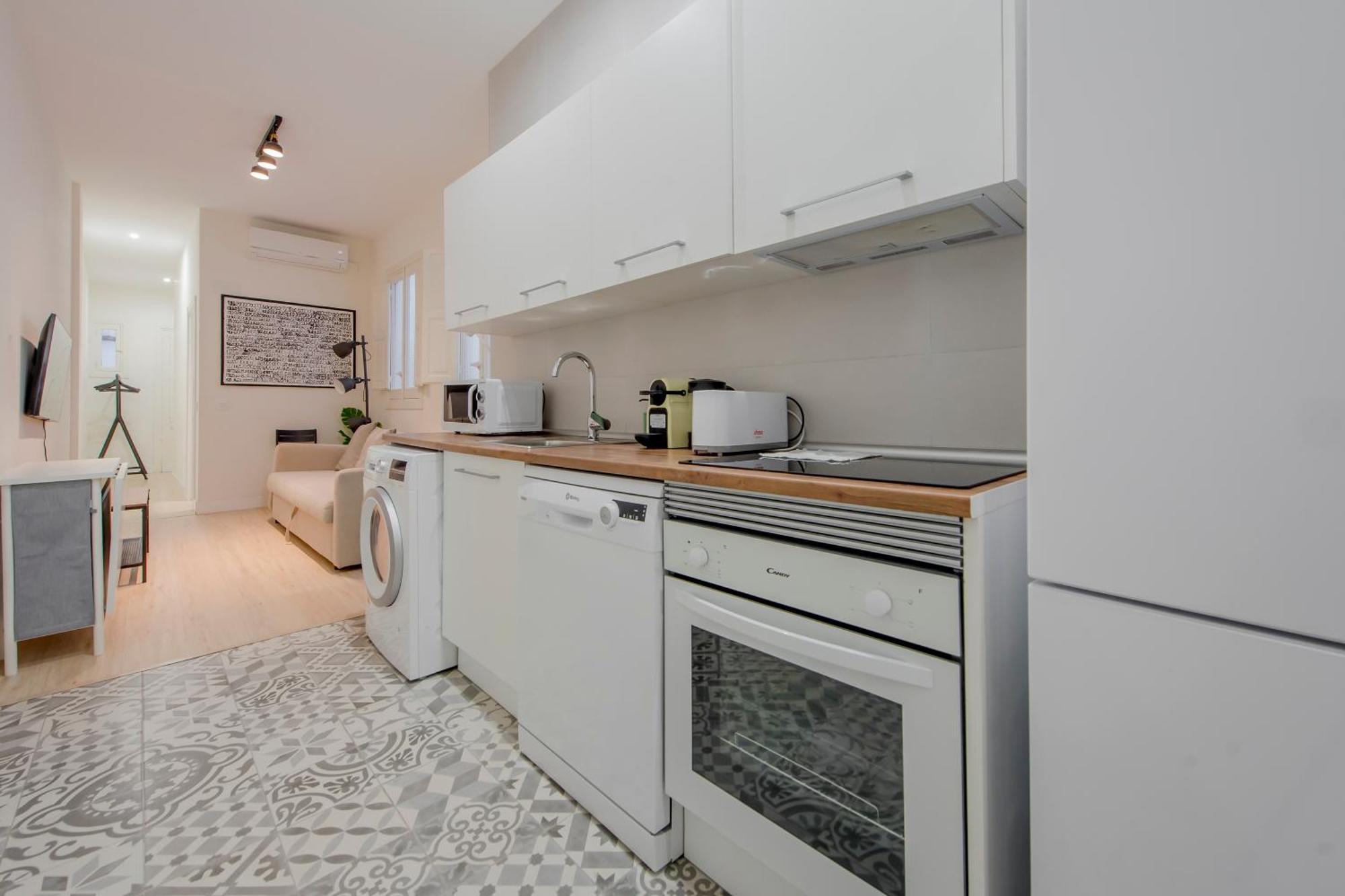 Apartament Nuevo Apt Para 7 Pax En Malasana - Gran Via E1 Madryt Zewnętrze zdjęcie
